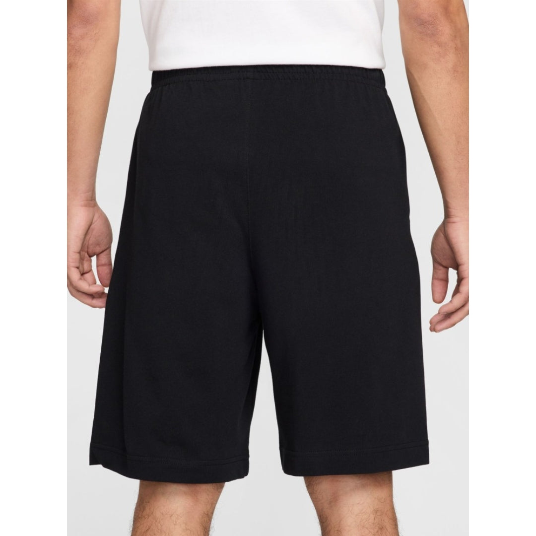 mens black nike jersey shorts