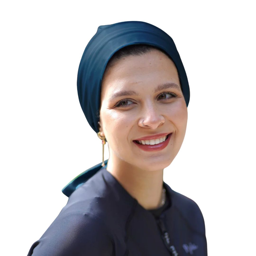 Dark Teal Turban