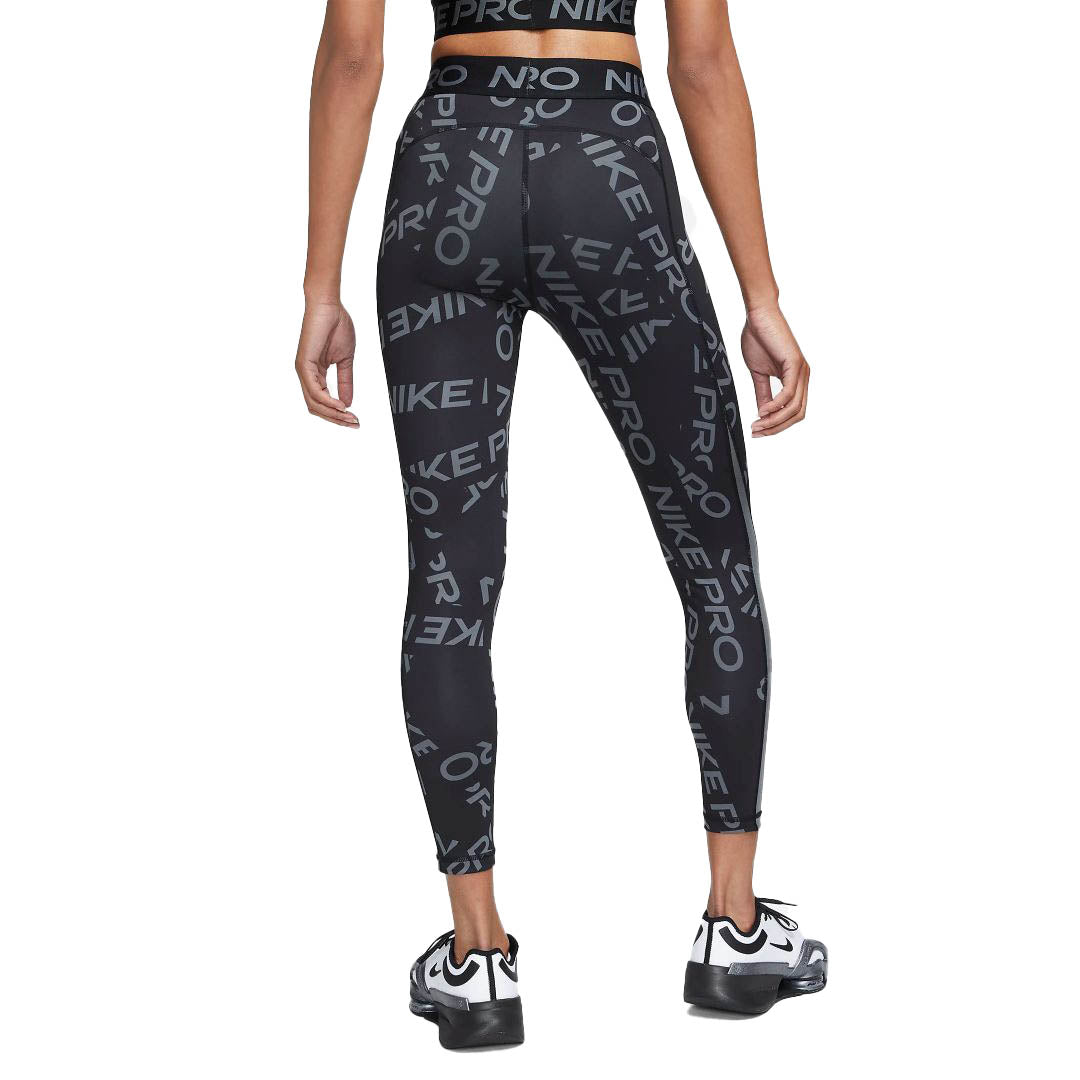 Pro Mid-Rise 7/8 Printed Leggings