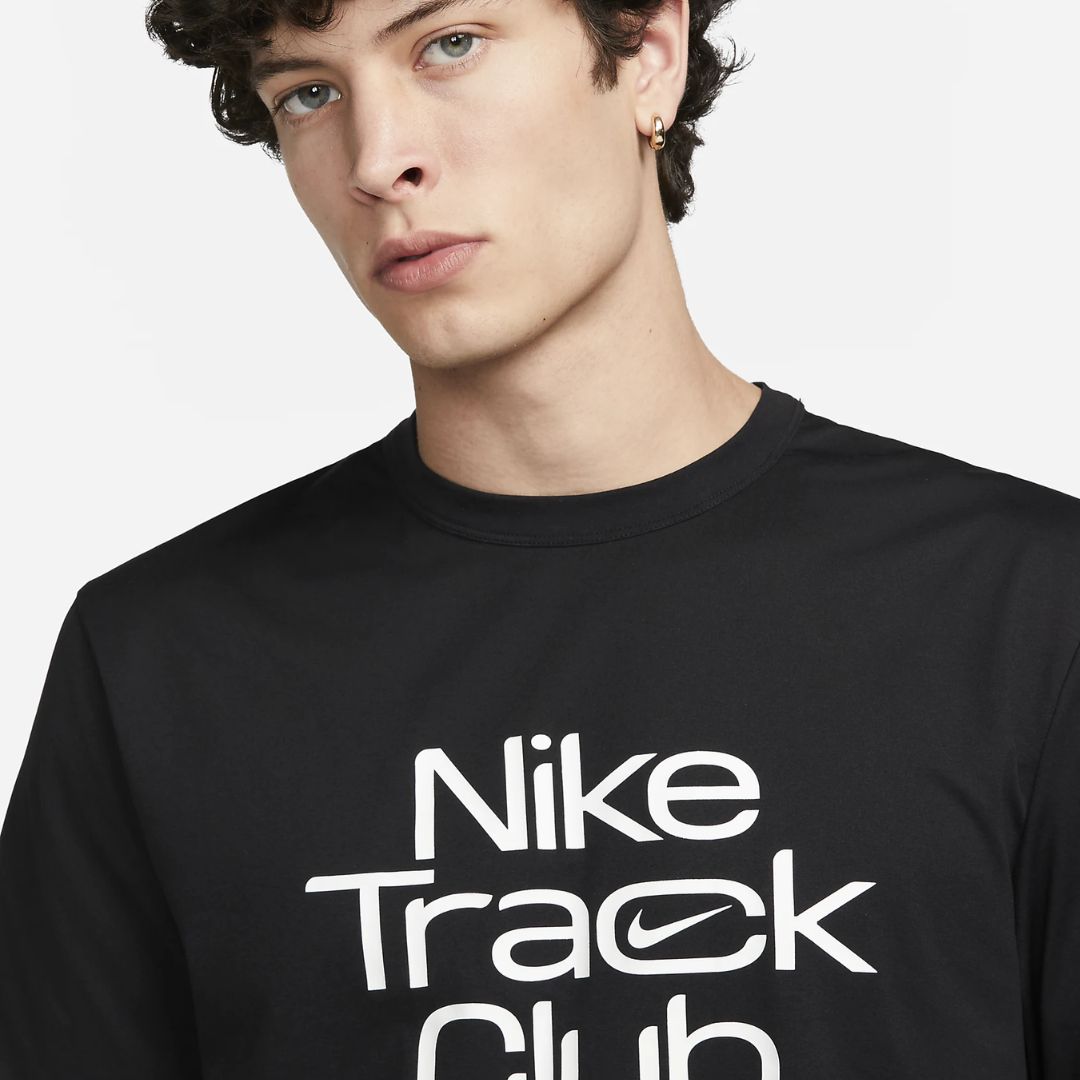 Track Club Dri-Fit Short-Sleeve Running T-shirt