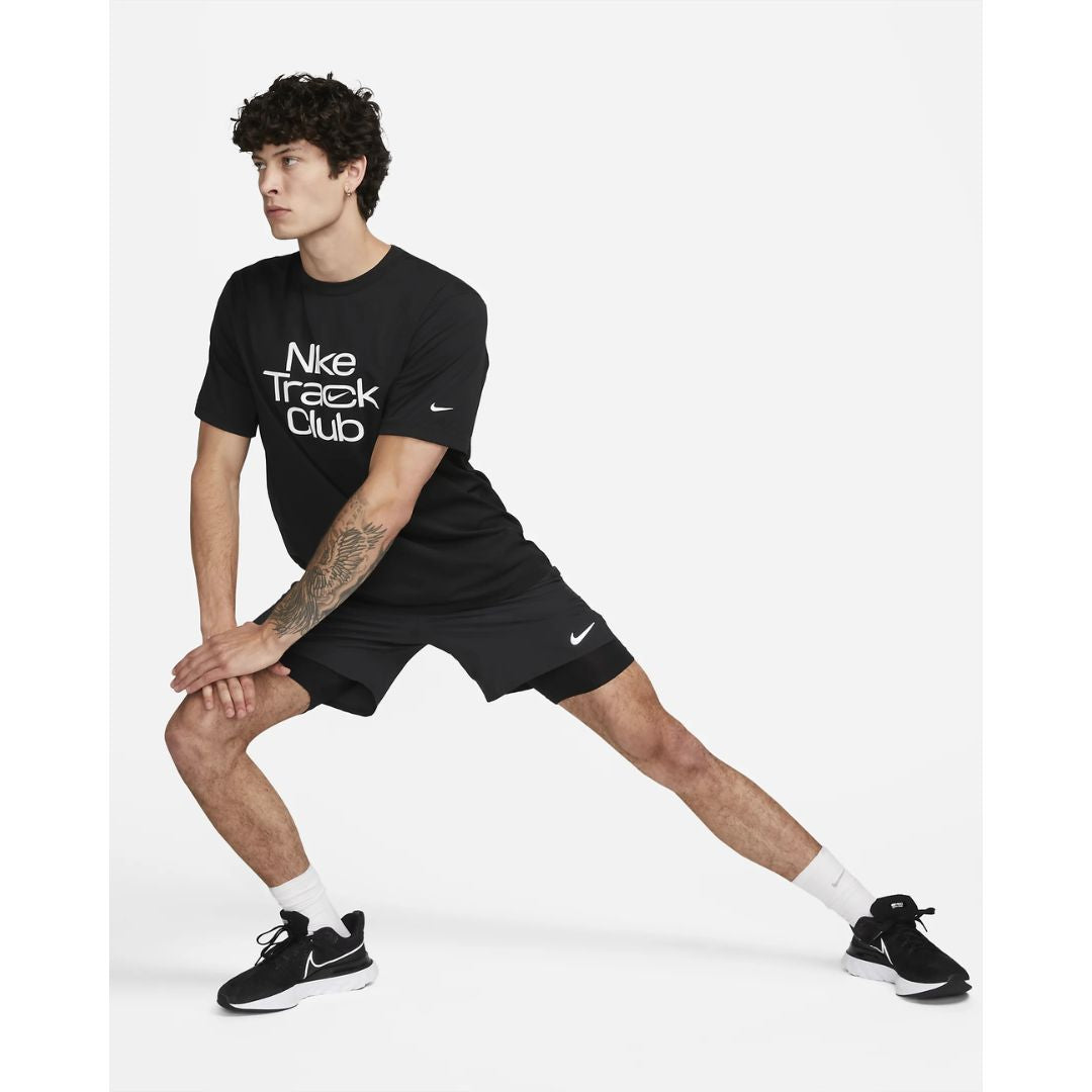 Track Club Dri-Fit Short-Sleeve Running T-shirt