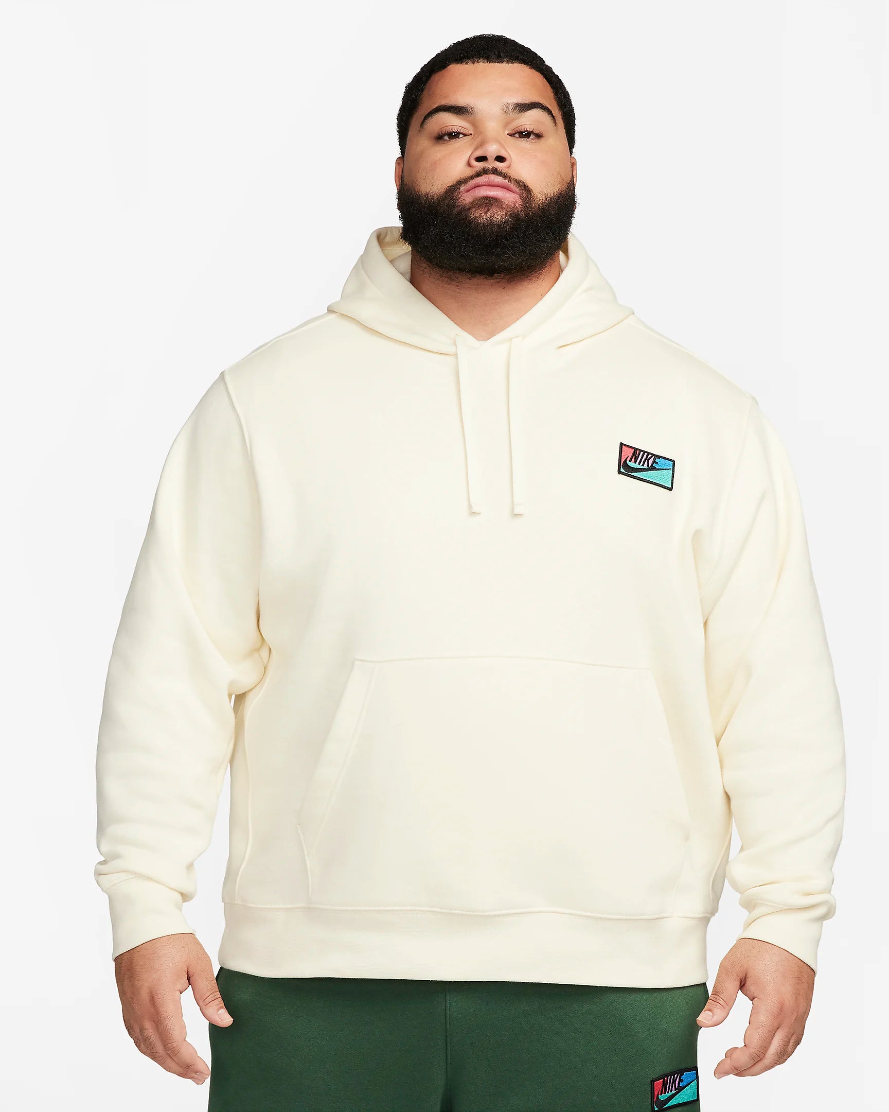 Club Fleece Patch Pullover Hoodie