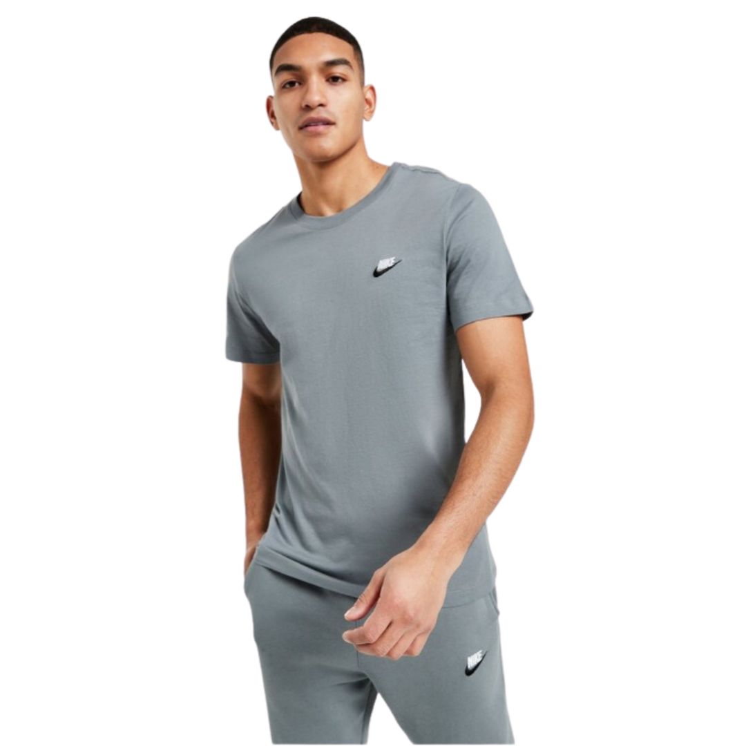 nike club t shirt grey