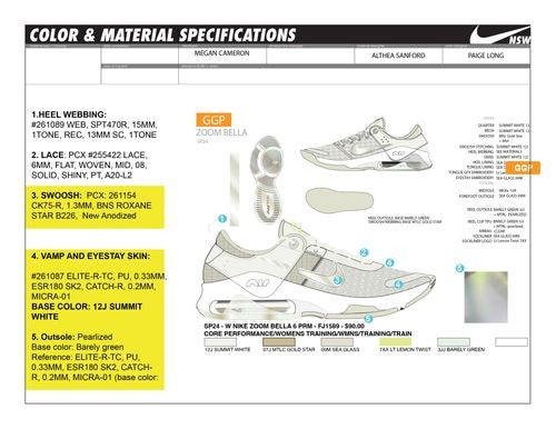 Zoom Bella 6 Prm Training Shoes