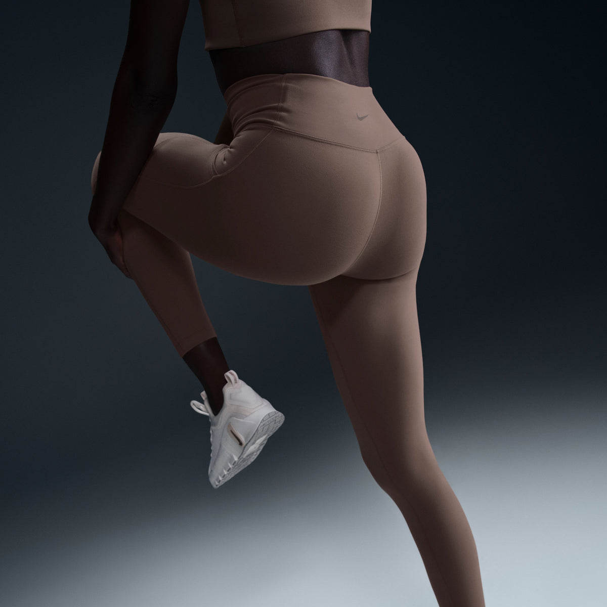 One High-Waisted 7/8 Leggings With Pockets