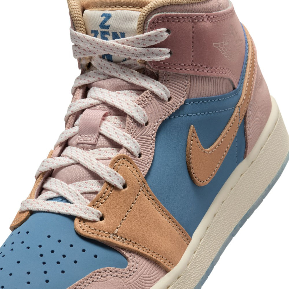 Air Jordan 1 Mid Sneaker School Lifestyle Shoes