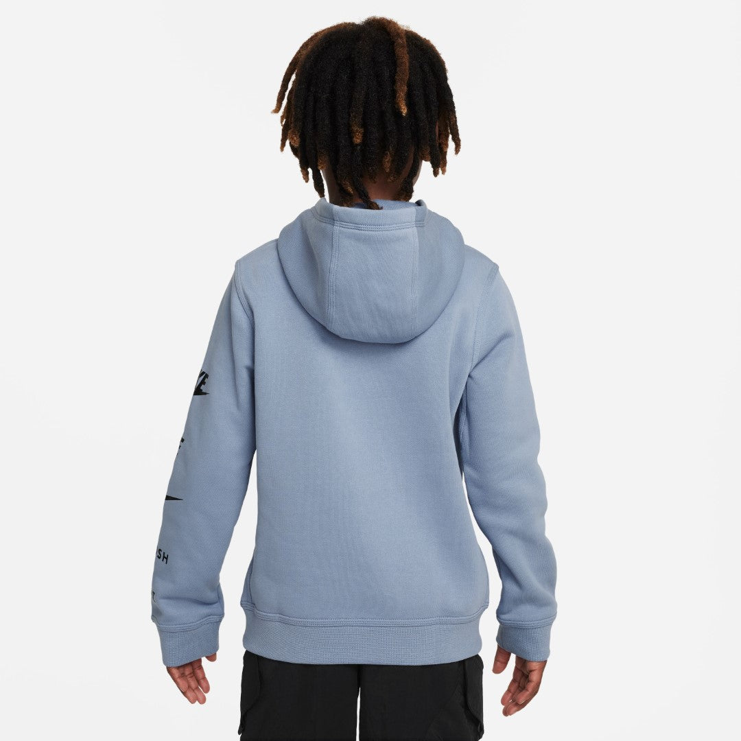 blue nike foundation hoodie
