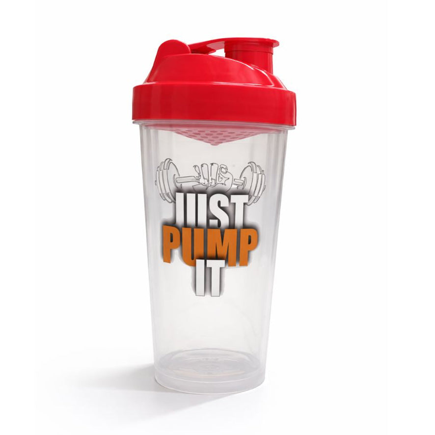 Just Pump It Clear Red Shaker 700 ML