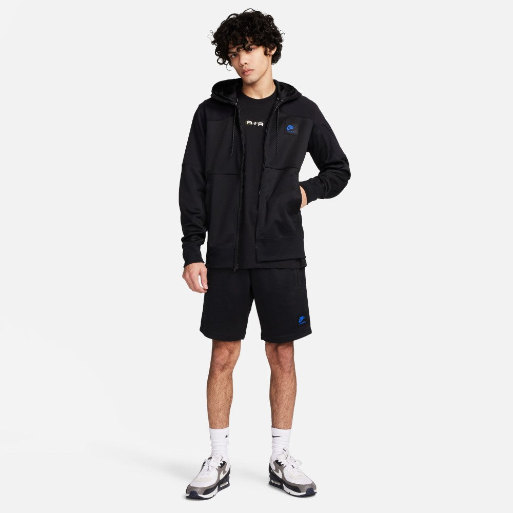 nike air max full zip hoodie black