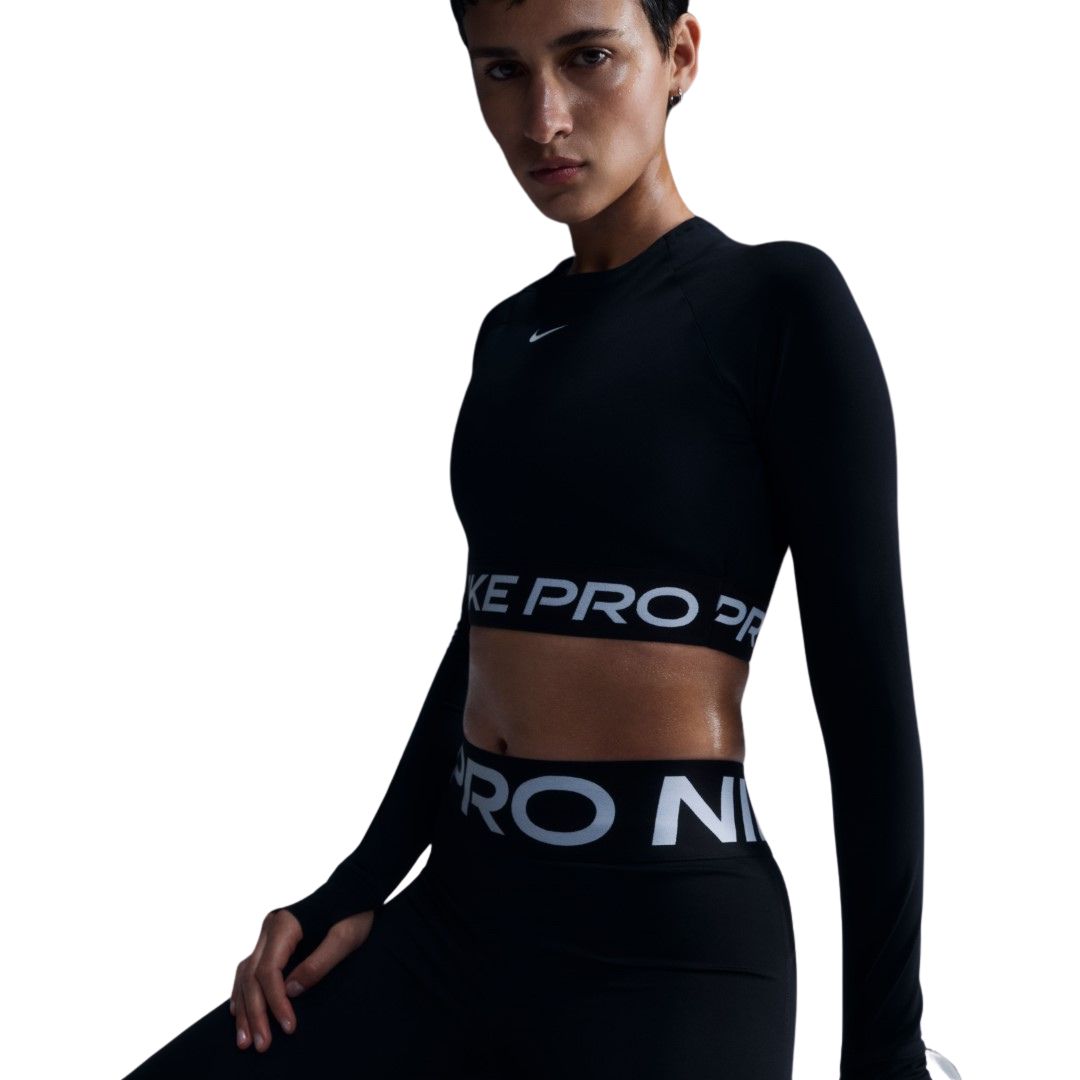 Pro Dri-Fit Cropped Long Sleeve Top