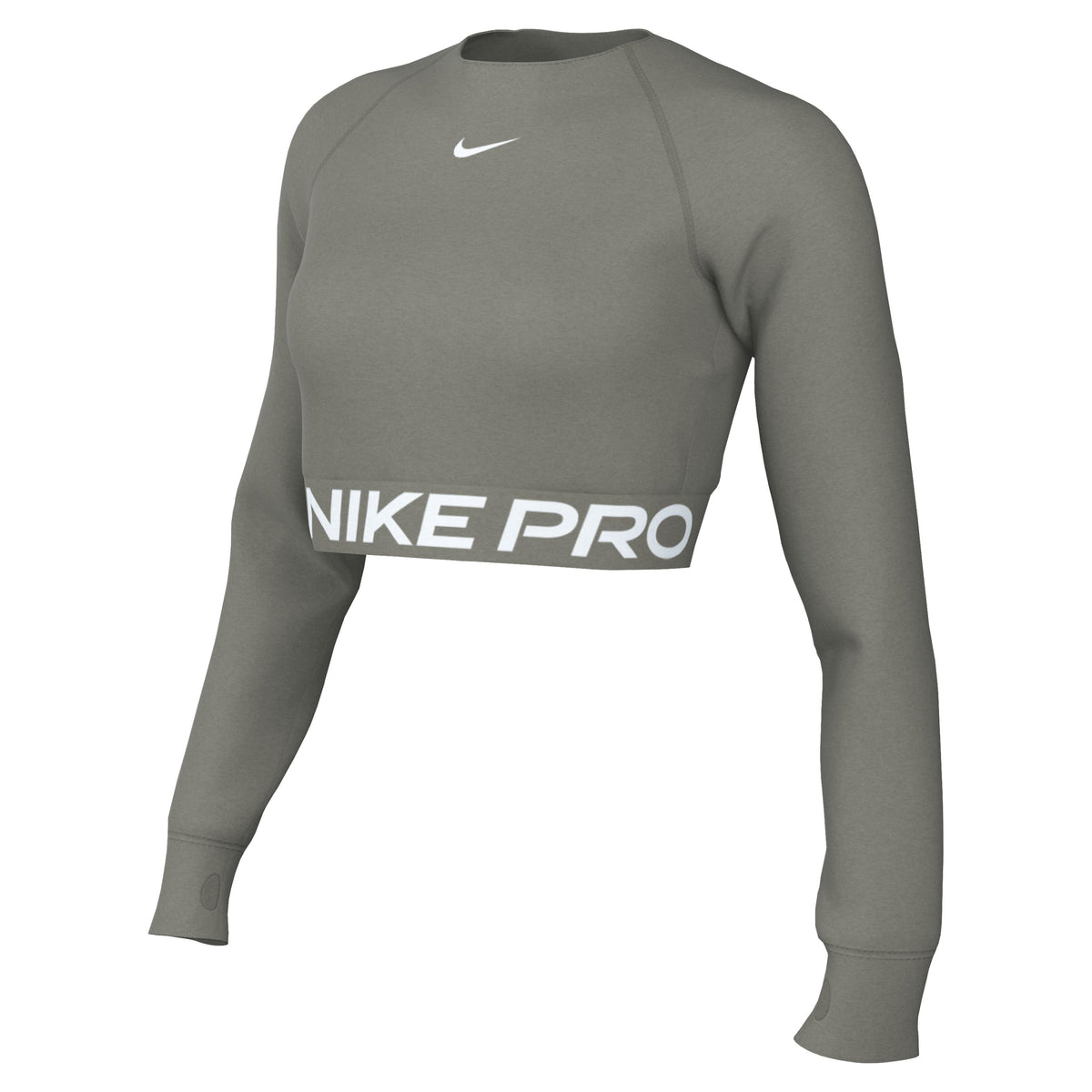 Pro 365 Dri-FIT Cropped Long-Sleeve Top