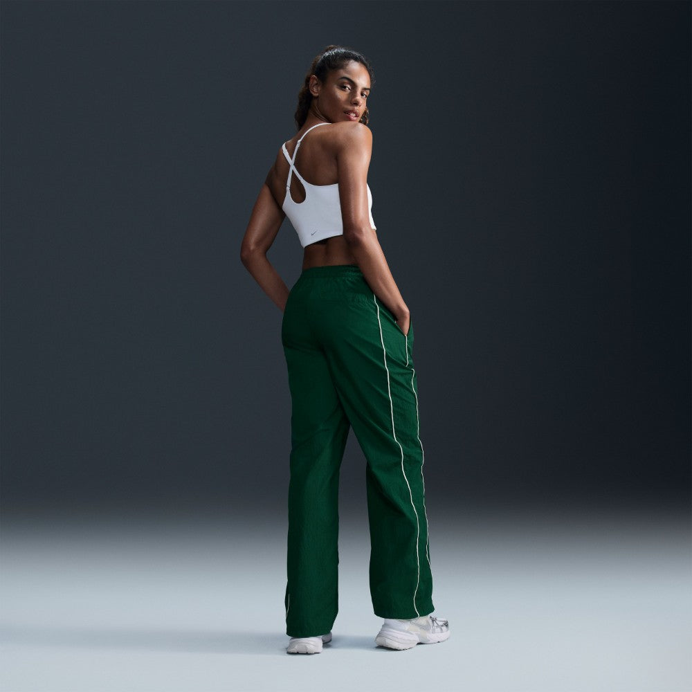 Windrunner High-Waisted Woven Open-Hem Pants