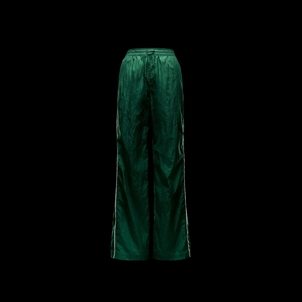 Windrunner High-Waisted Woven Open-Hem Pants