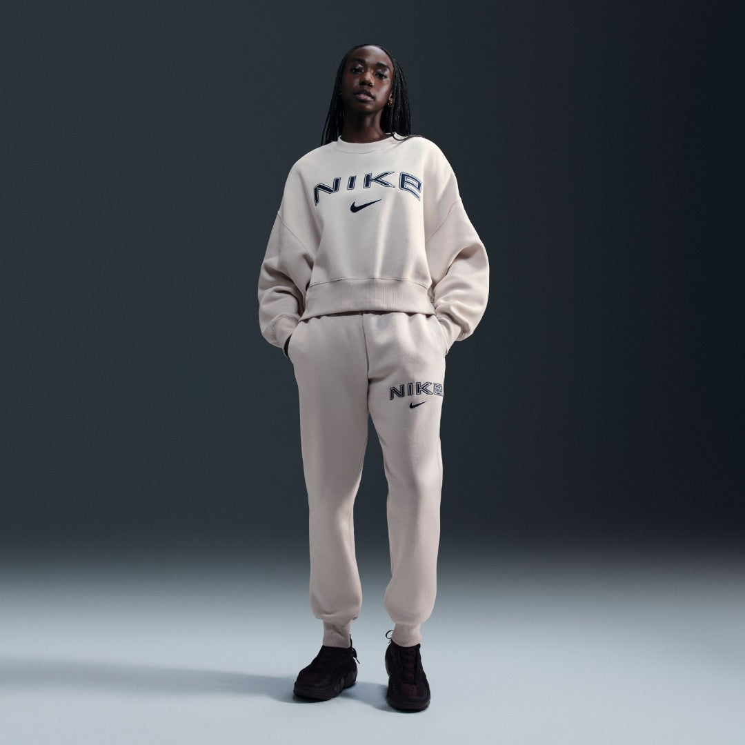 Sportswear Phoenix Fleece Over-Oversized Crew-Neck Logo Sweatshirt