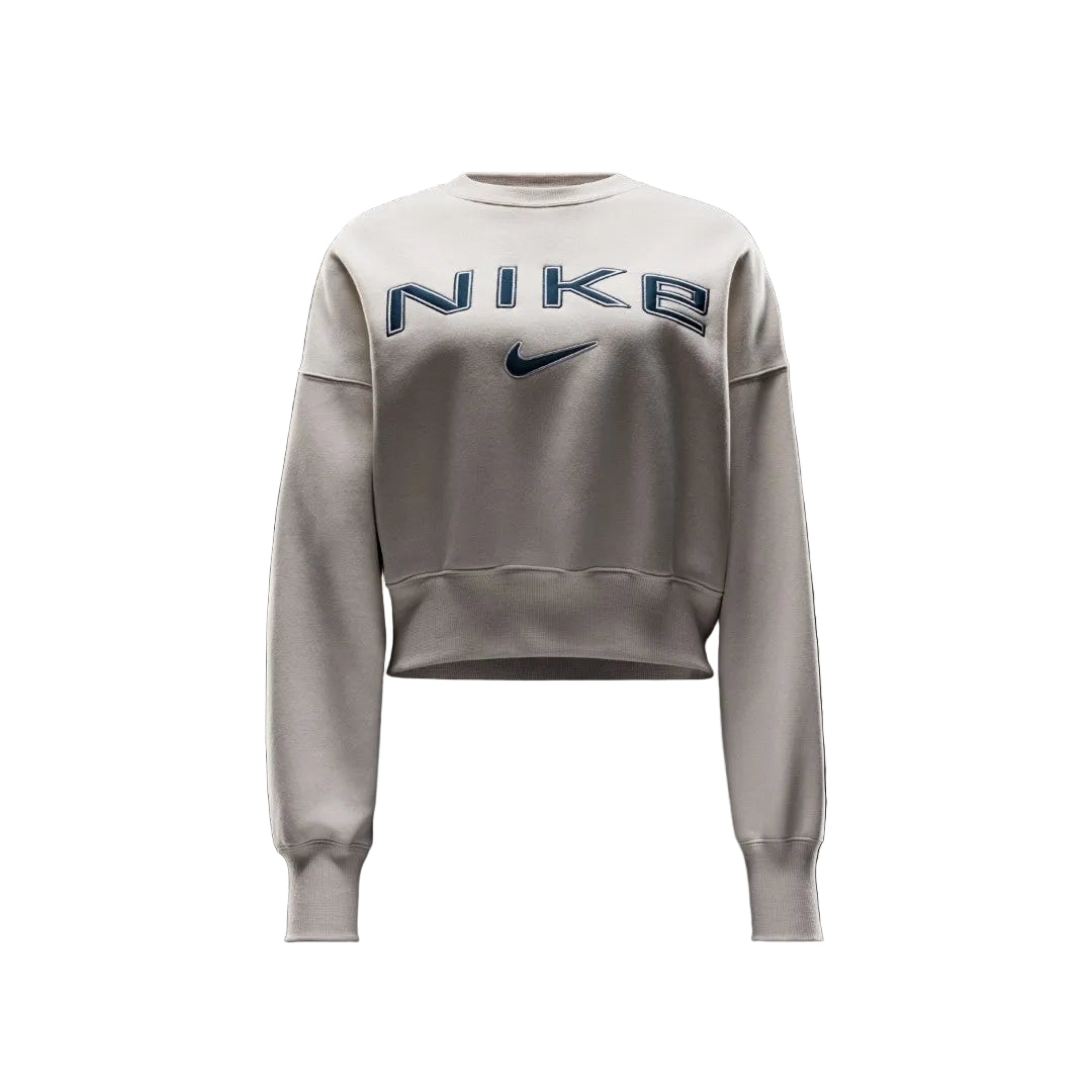 Sportswear Phoenix Fleece Over-Oversized Crew-Neck Logo Sweatshirt