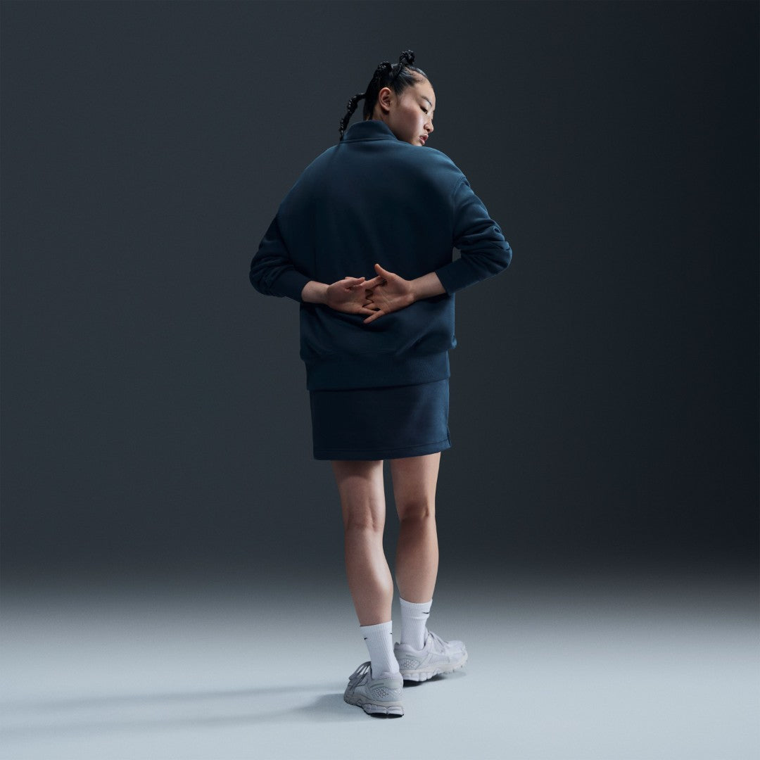 Sportswear Phoenix Fleece Over-Oversized 1/4-Zip Logo Top