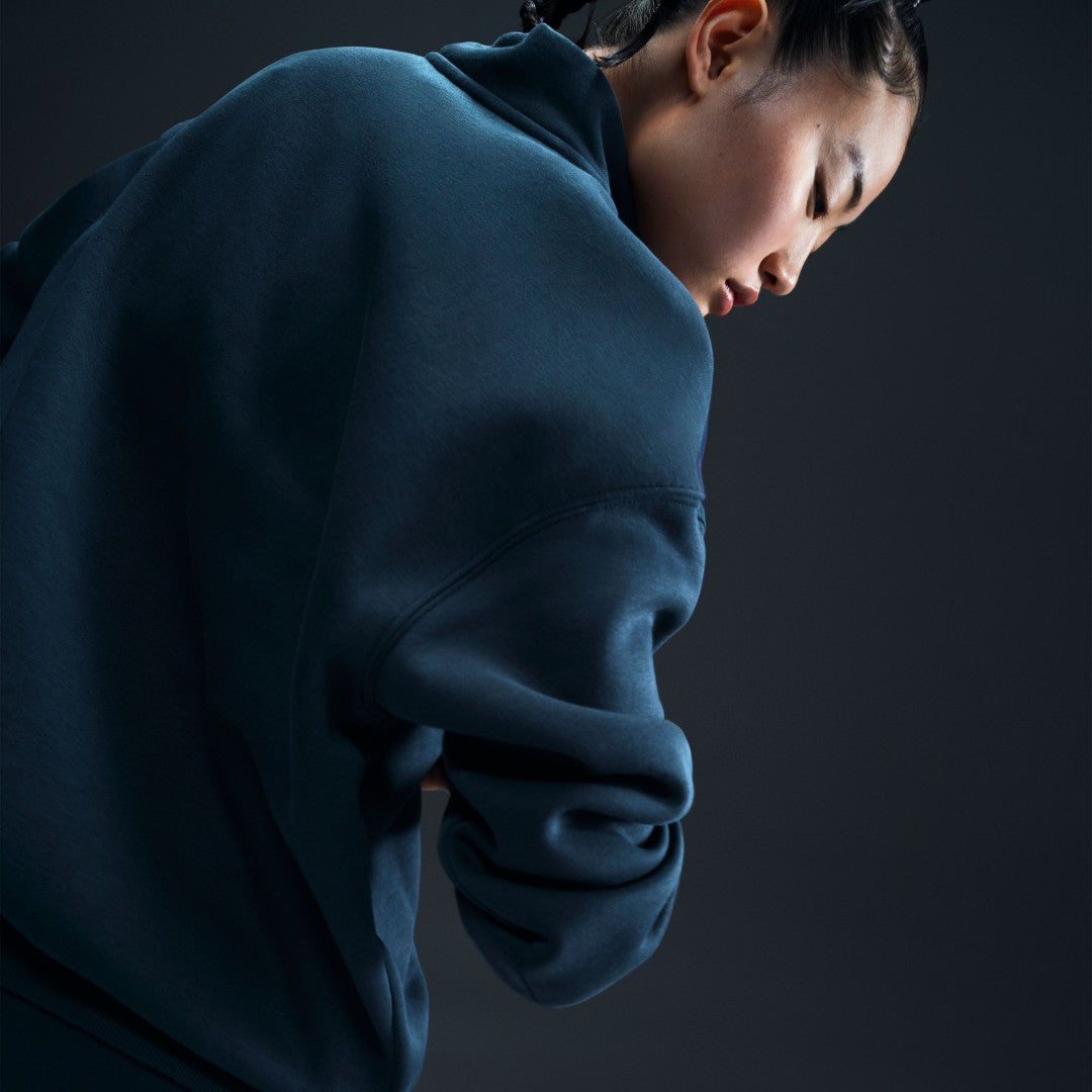 Sportswear Phoenix Fleece Over-Oversized 1/4-Zip Logo Top