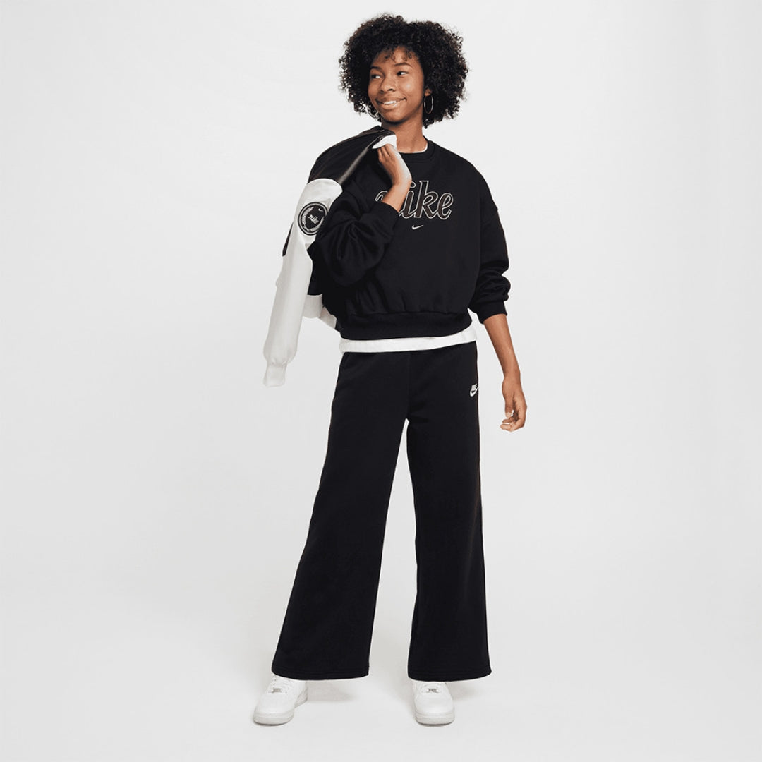 Club Fleece Wide-Leg Pants