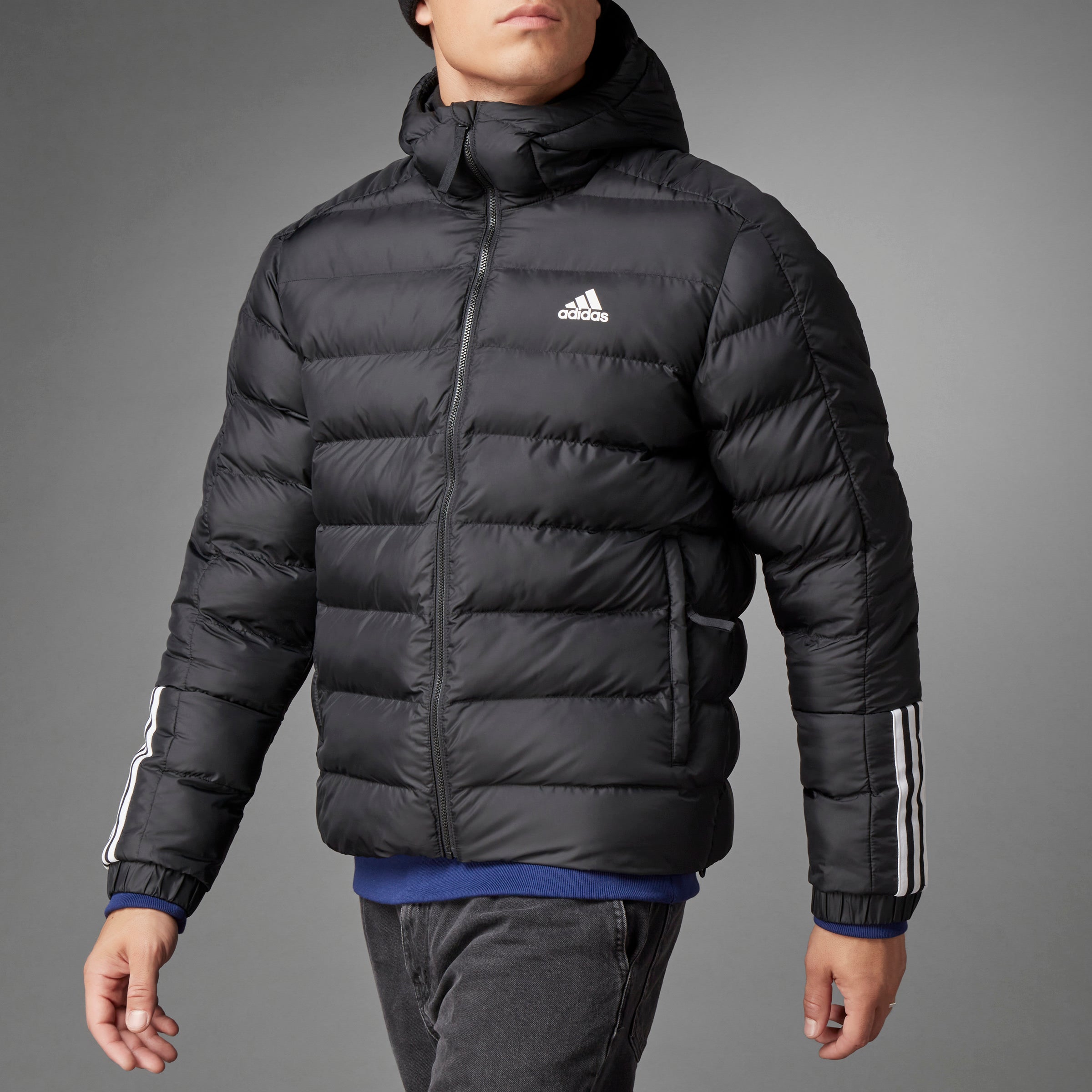 سترة Itavic 3-Stripes متوسطة الوزن بغطاء للرأس