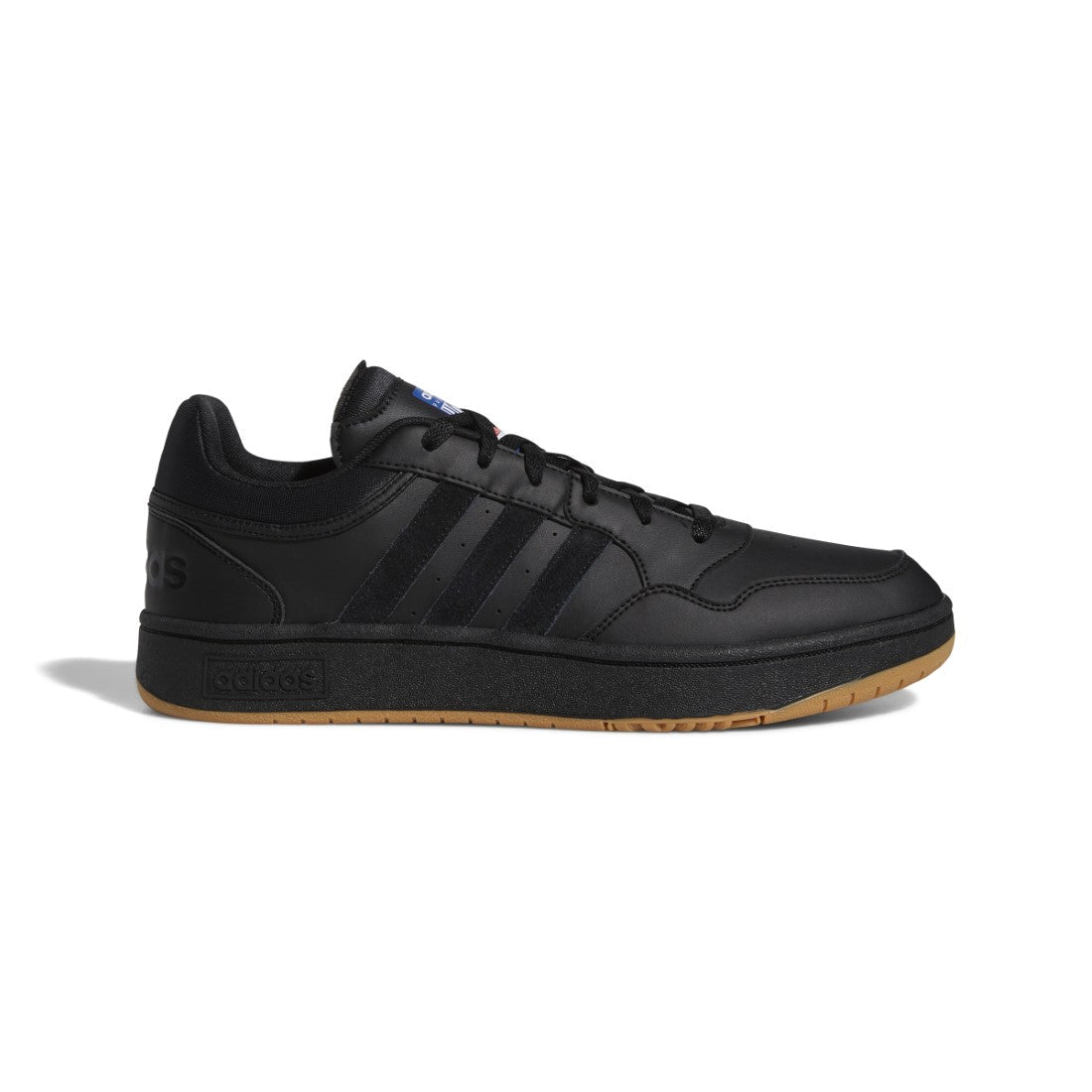 adidas Hoops 3.0 Low Men's Shoes - Black, Vintage Court Style