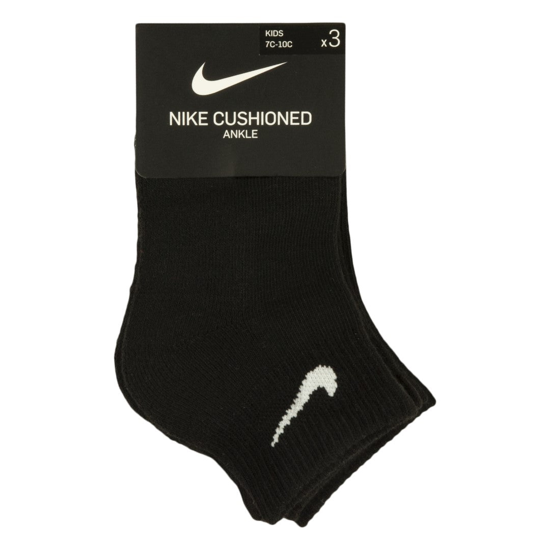 Cushioned Ankle Socks (3 Pairs)