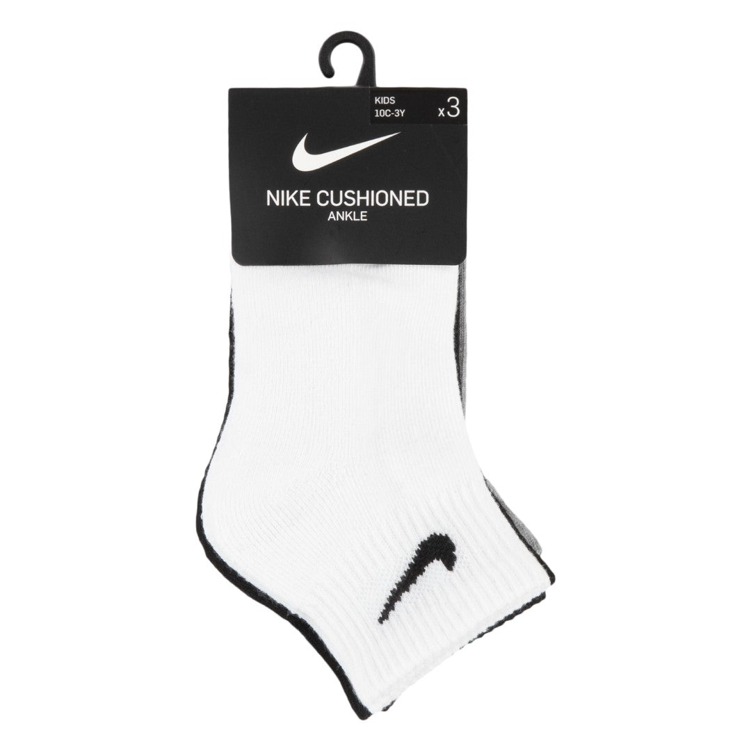 Cushioned Ankle Socks (3 Pairs)