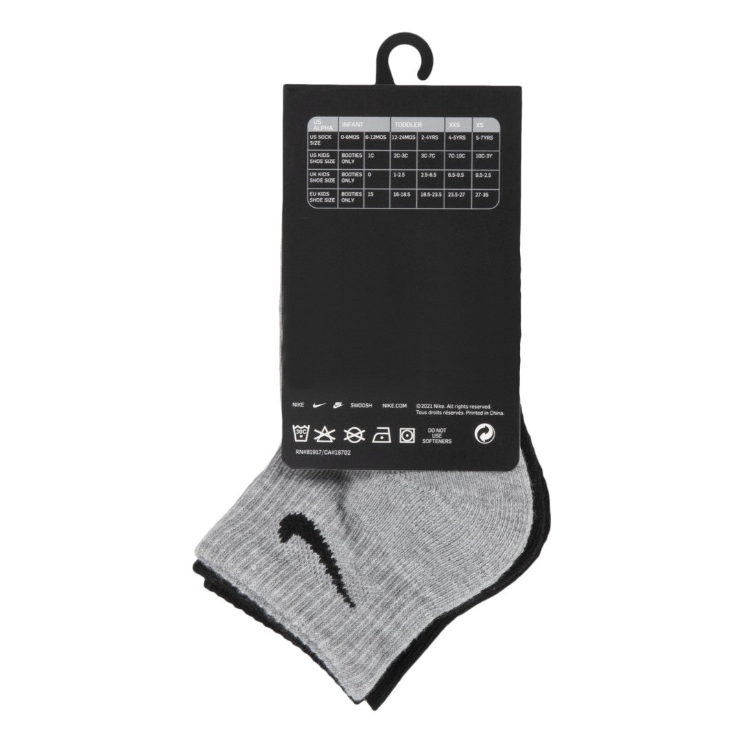 Cushioned Ankle Socks (3 Pairs)