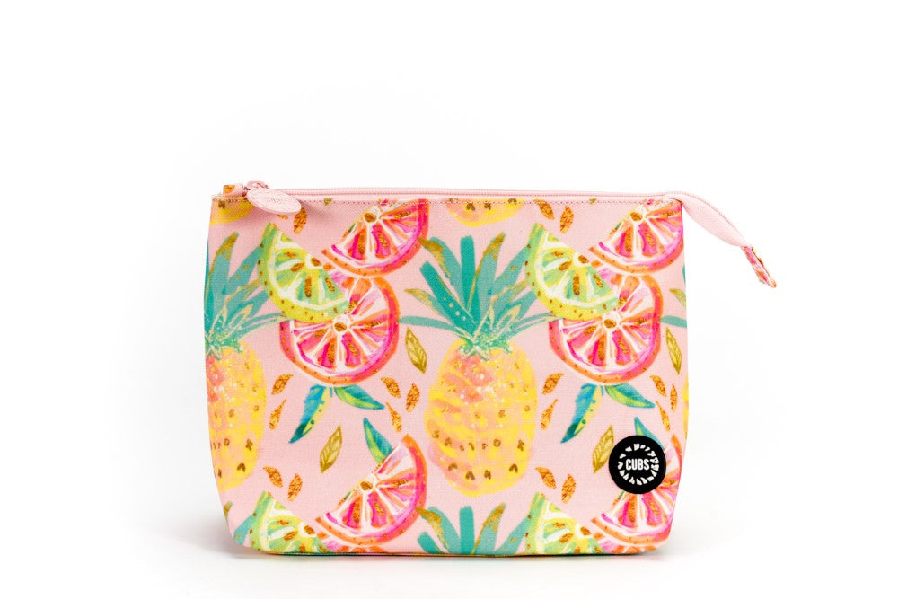 Golden Pineapples & Lemons M Pouch