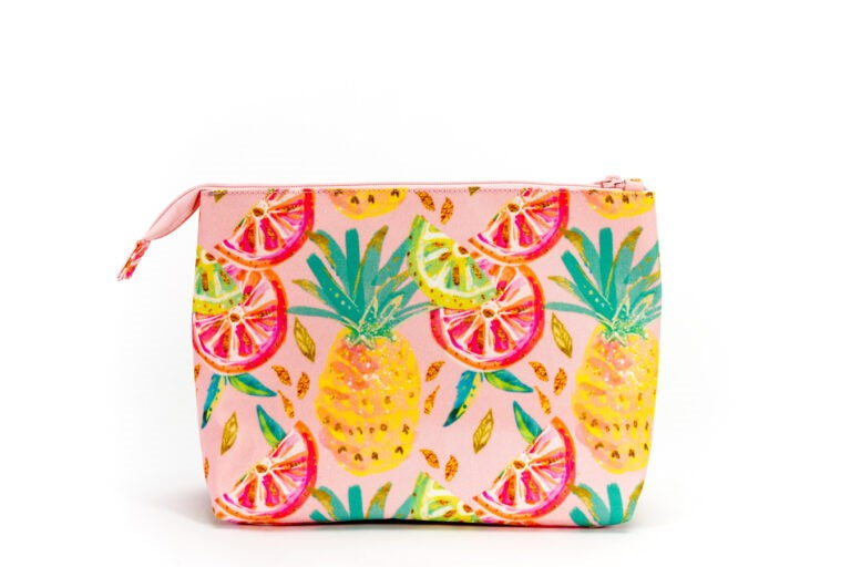 Golden Pineapples & Lemons M Pouch