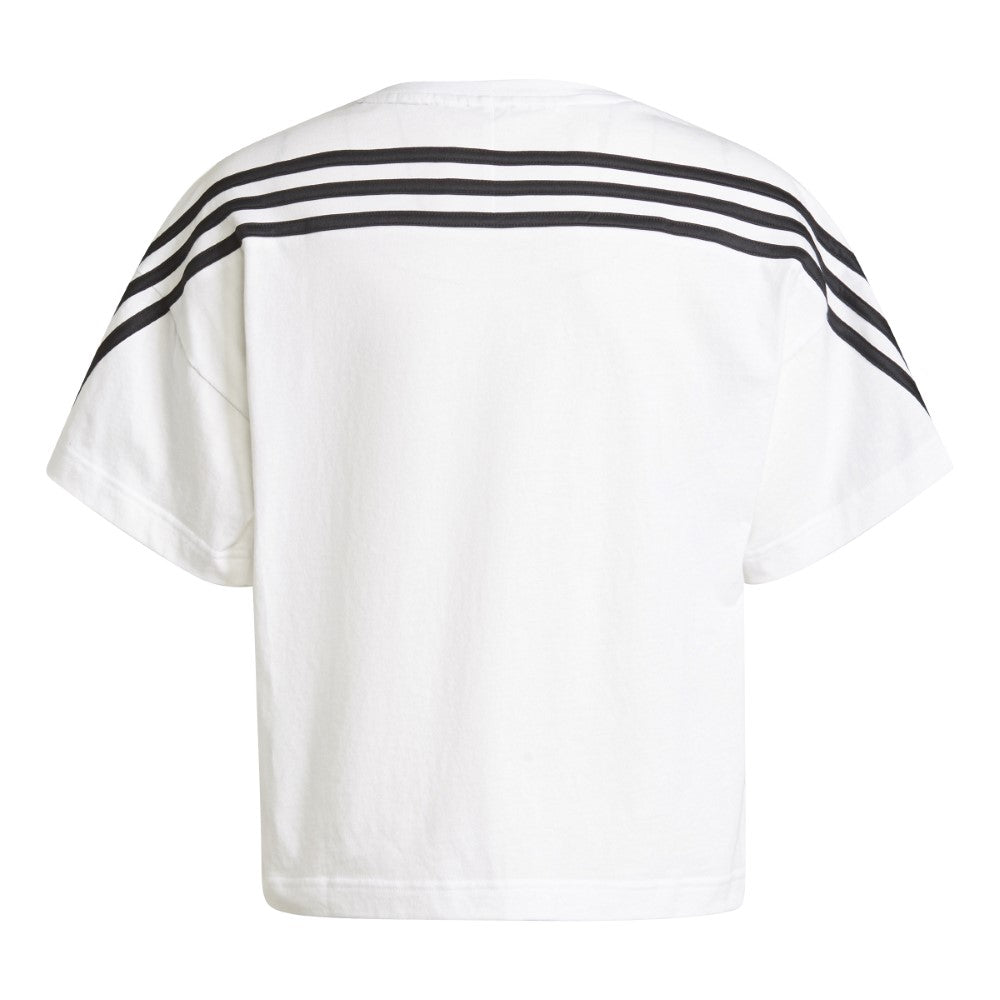 Organic Cotton Future Icons Sport 3-Stripes Loose T-Shirt