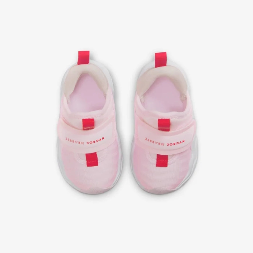 pink jordan crib shoes