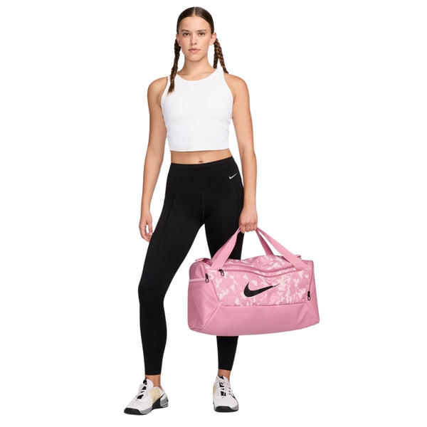 pink and black nike gym bag