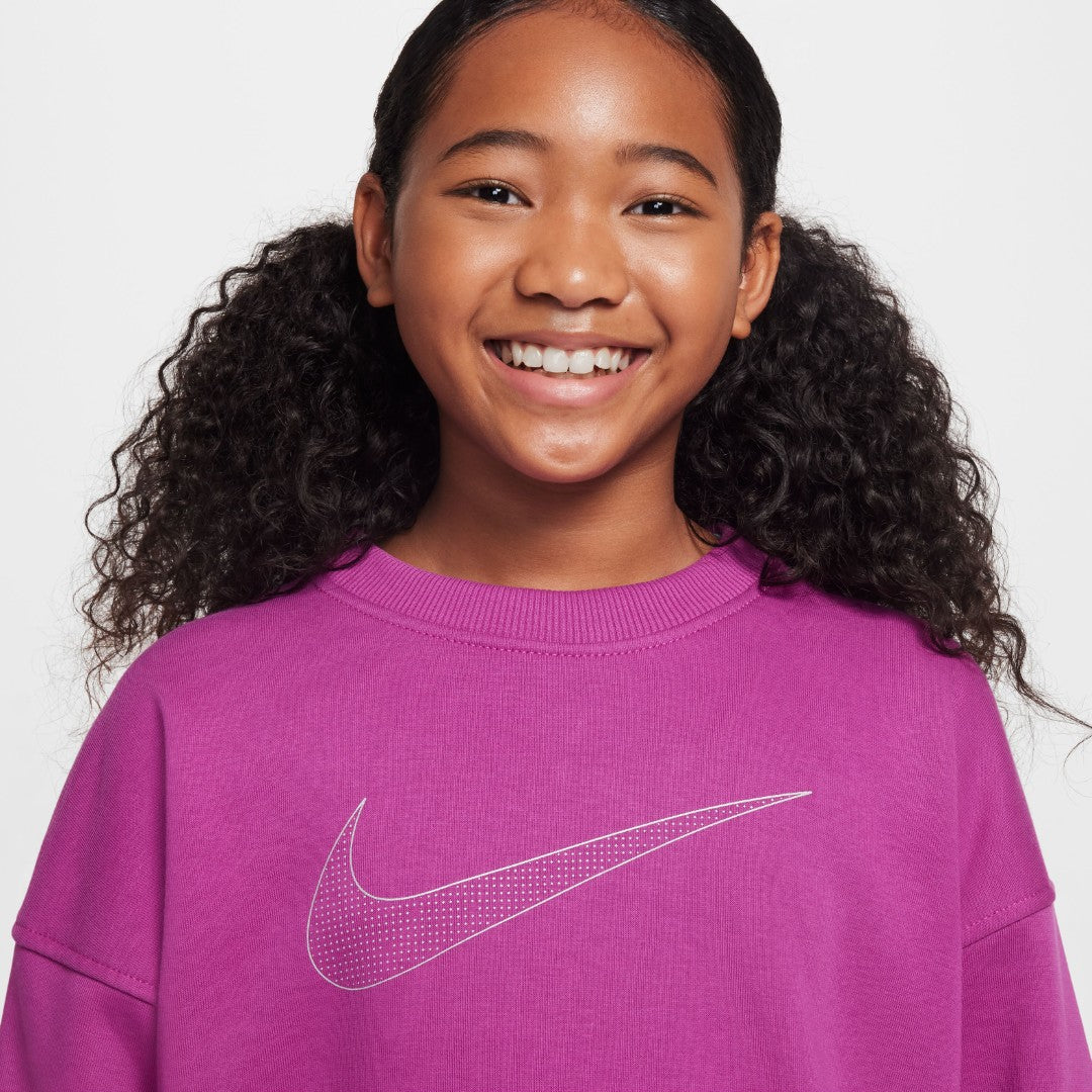Sportswear Club Fleece Oversized Crew-Neck Sweatshirt