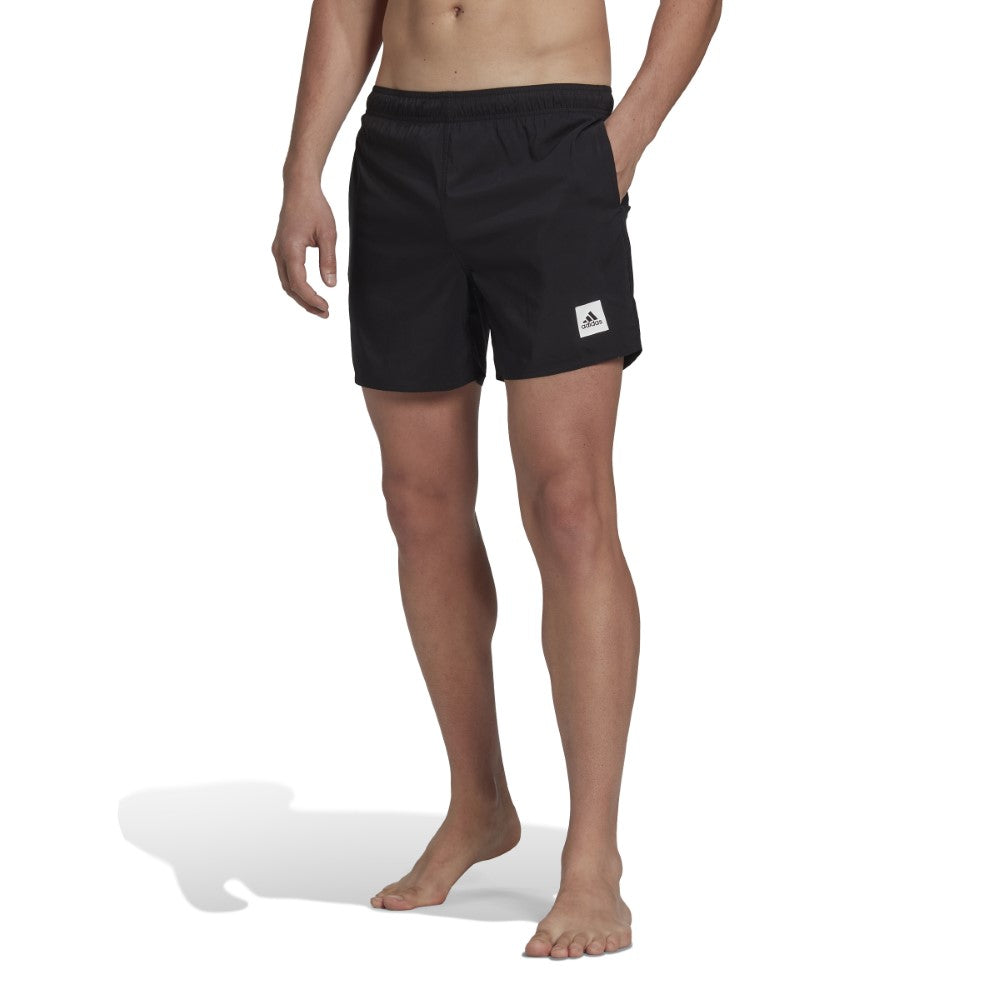 Short Length Solid Swim Shorts