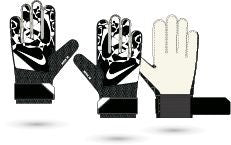 Match Jr. Big Goalkeeper Soccer Gloves