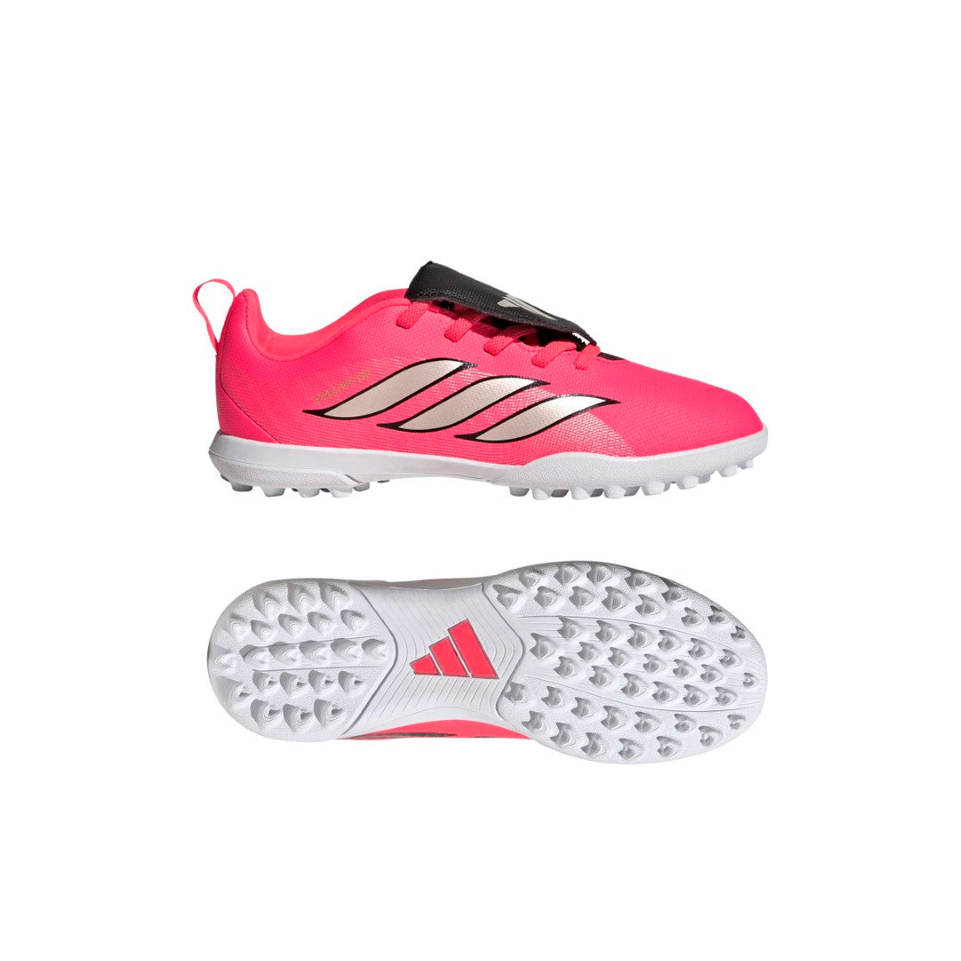 Predator Club Fold-Over Tongue Elastic Laces Turf Football Boots