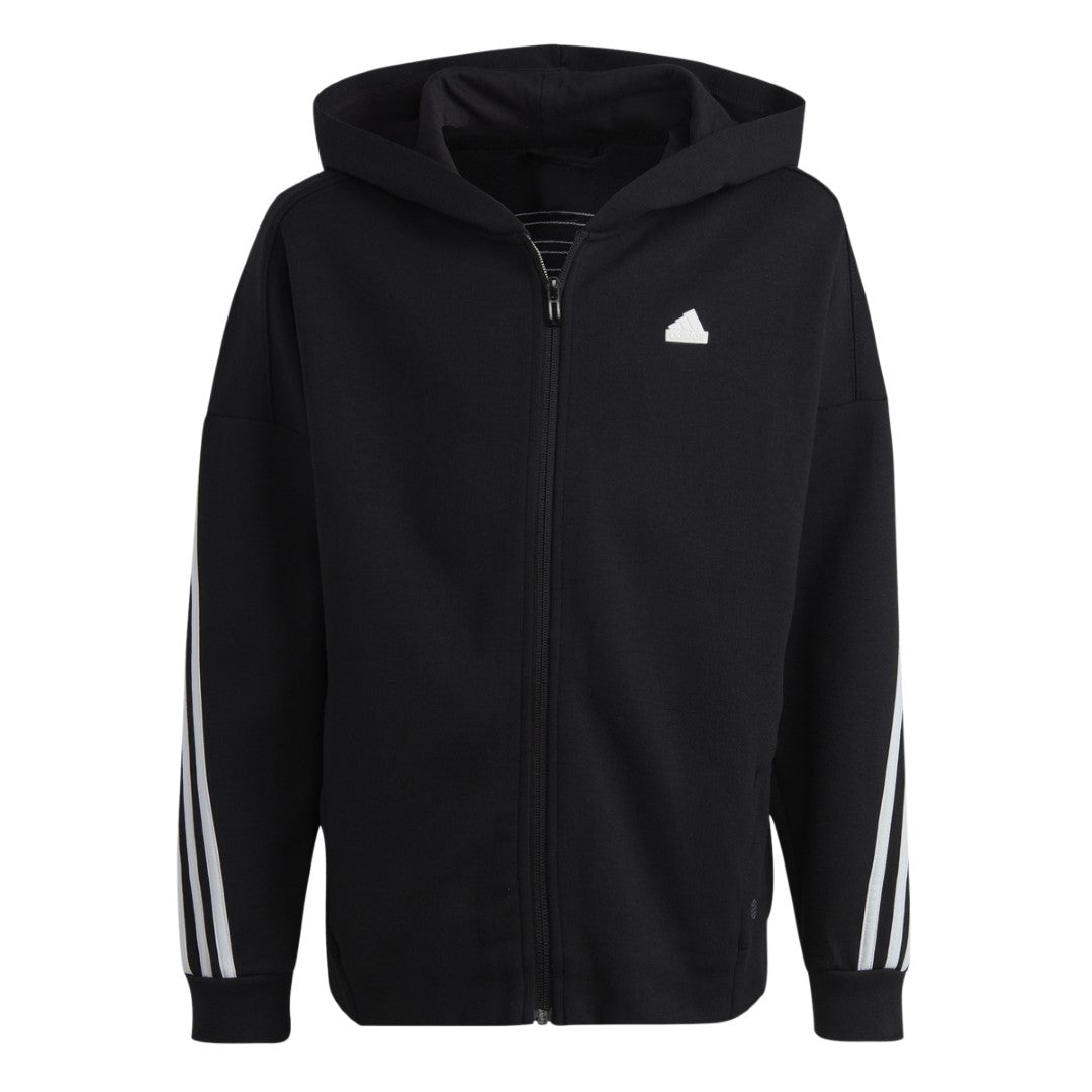 Future Icons 3-Stripes Full-Zip Hooded Track Top