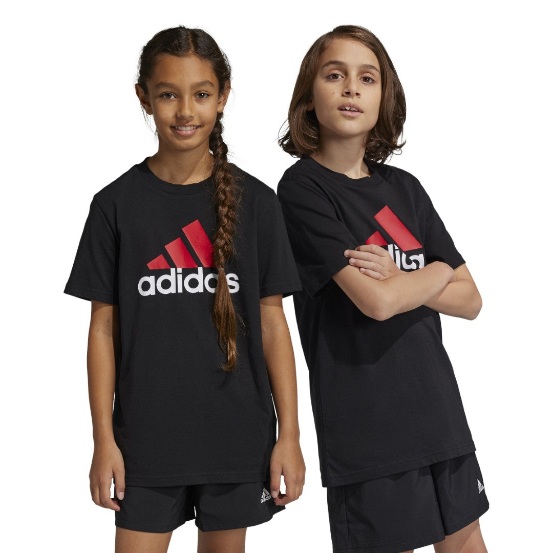 Essentials Two-Color Big Logo Cotton T-Shirt