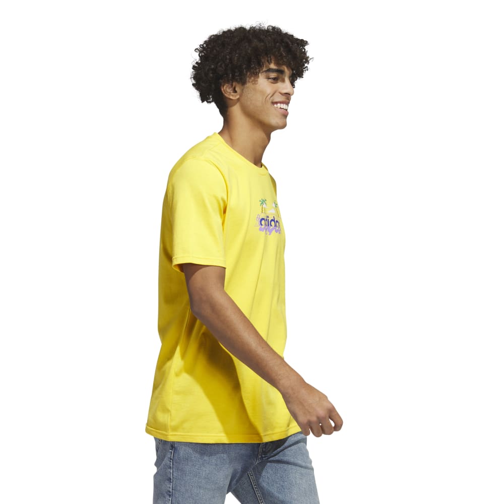 Linear Beach-Bit Graphic T-Shirt