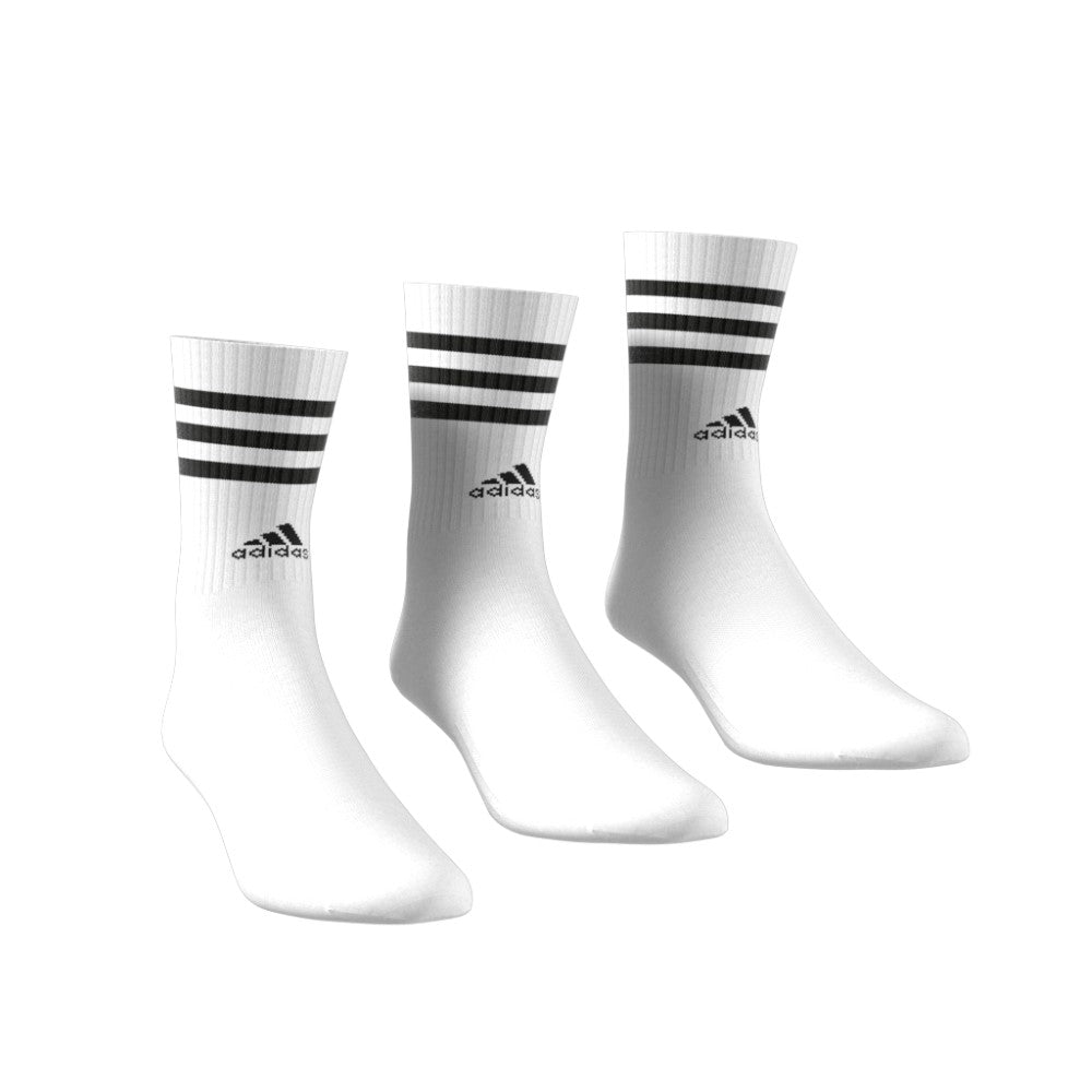 3-Stripes Cushioned Crew Socks 3 Pairs