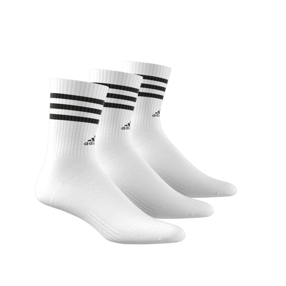 3-Stripes Cushioned Crew Socks 3 Pairs