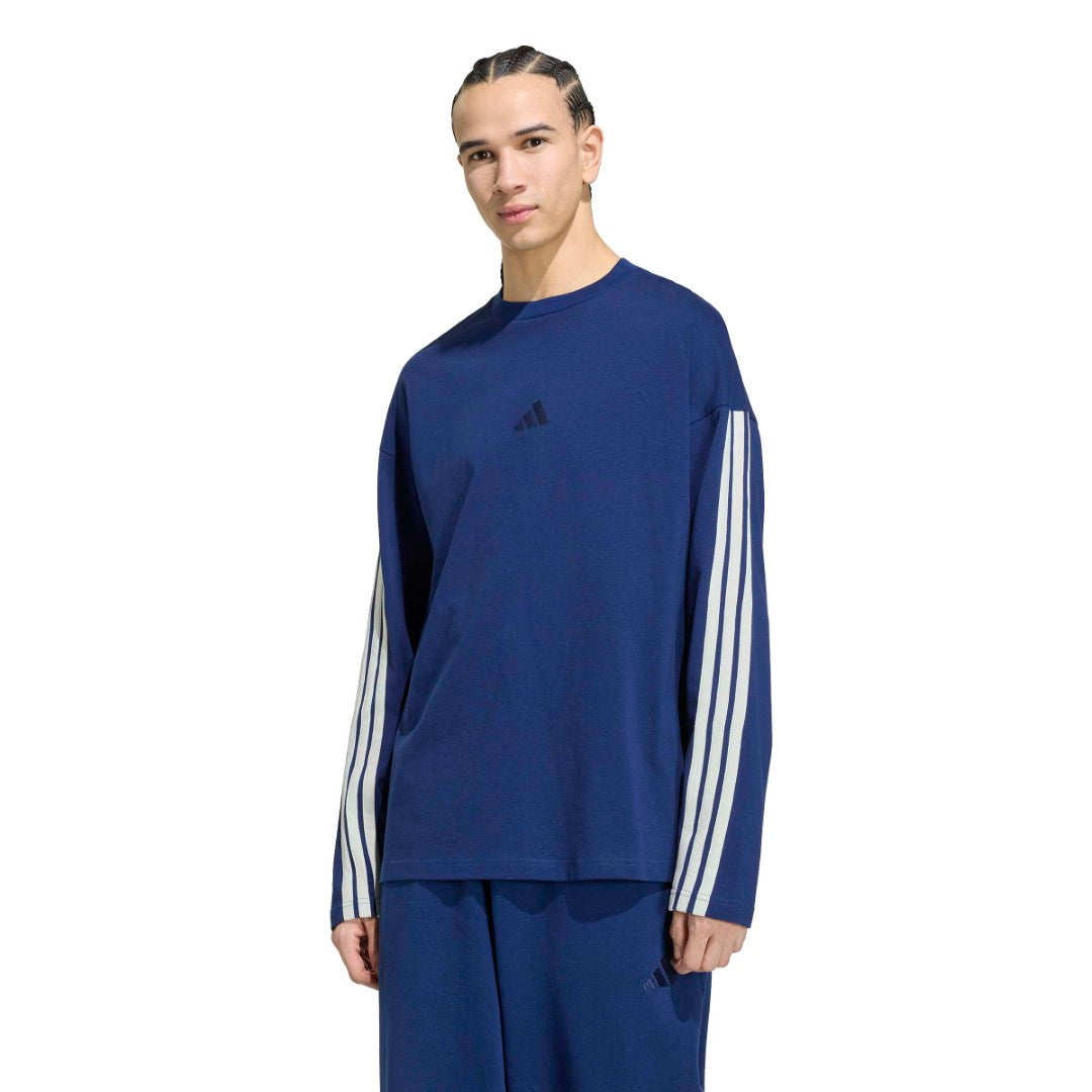 Adidas Kit 3-Stripes Long-Sleeve Top T-Shirt