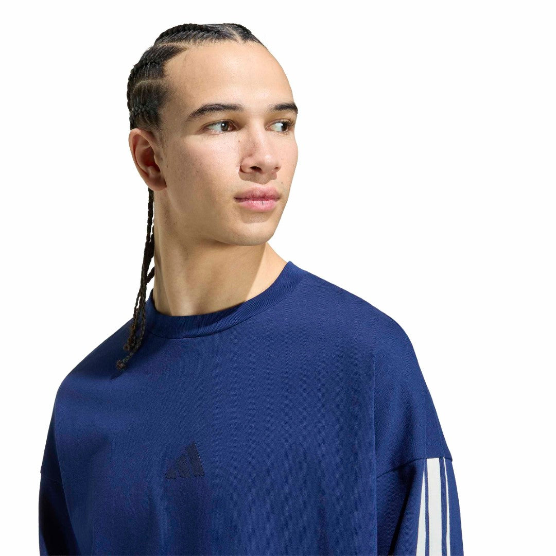 Adidas Kit 3-Stripes Long-Sleeve Top T-Shirt