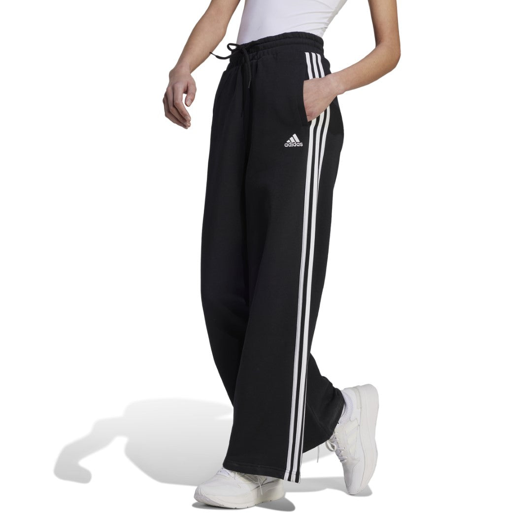 Essentials 3-Stripes French Terry Wide Joggers