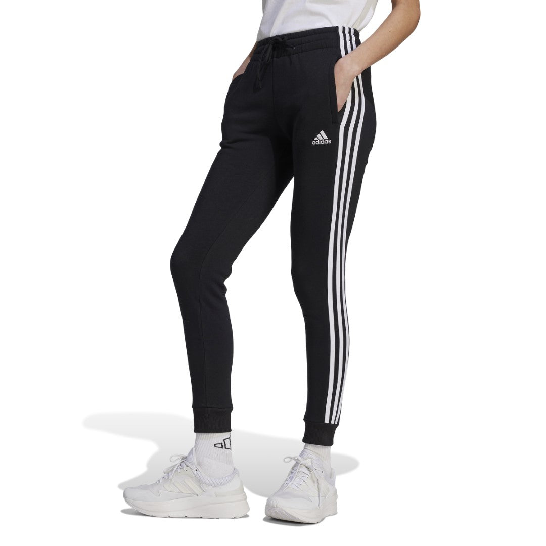 Essentials 3-Stripes Fleece Joggers