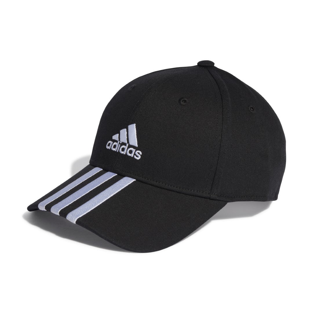 3-Stripes Cotton Twill Baseball Cap