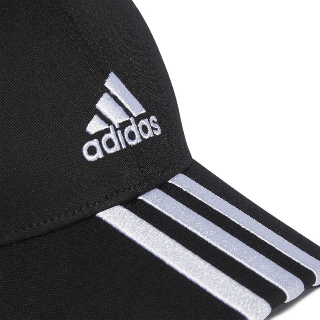 3-Stripes Cotton Twill Baseball Cap