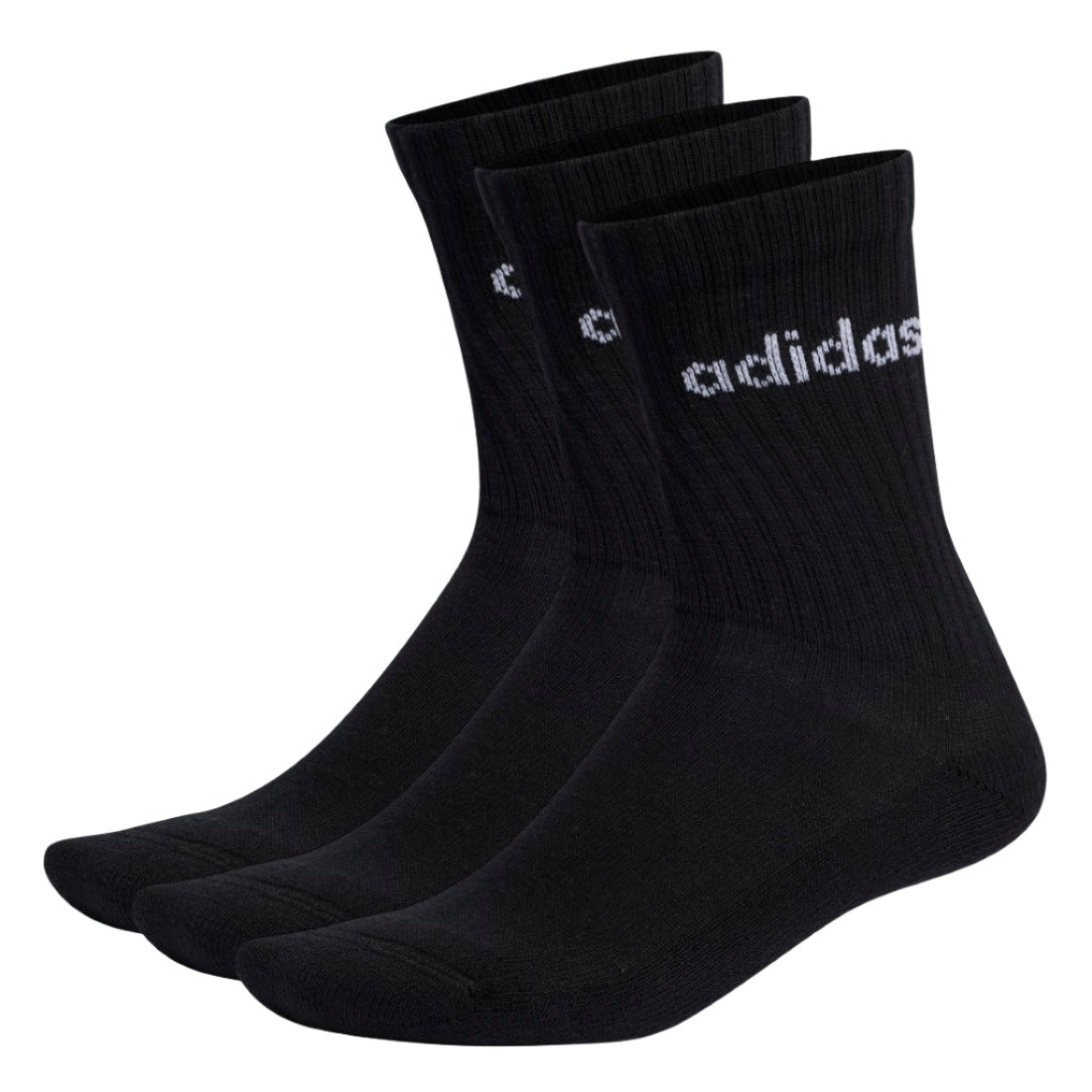 Linear Crew Cushioned Socks 3 Pairs