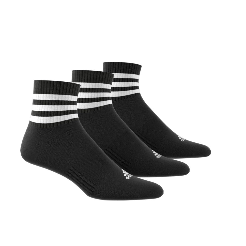 3-Stripes Cushioned Sportswear Mid-Cut Socks 3 Pairs