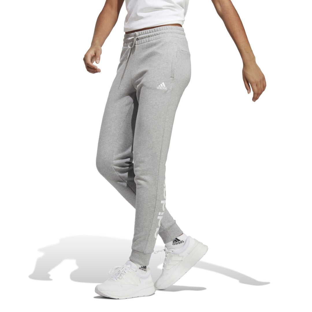 Linear French Terry Cuffed Pants